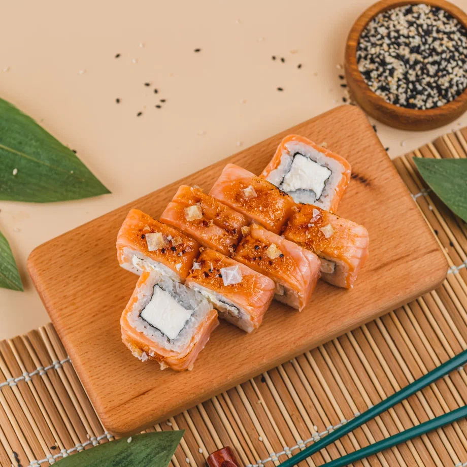 Фото Лосось солёная карамель